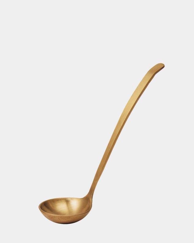 Hand-Forged Brass Ladle by Fog Linen – Upstate MN