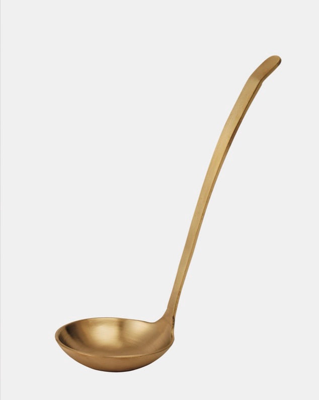 Hand-Forged Brass Ladle by Fog Linen – Upstate MN