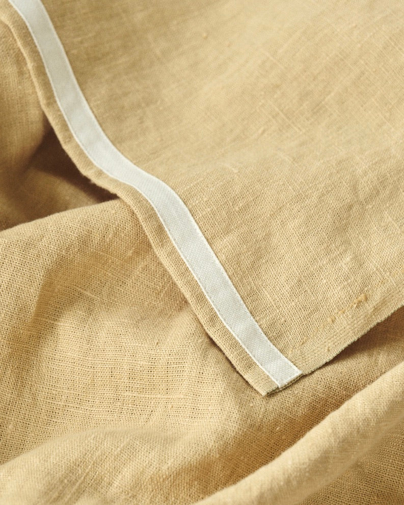 Linen Blanket: Canari