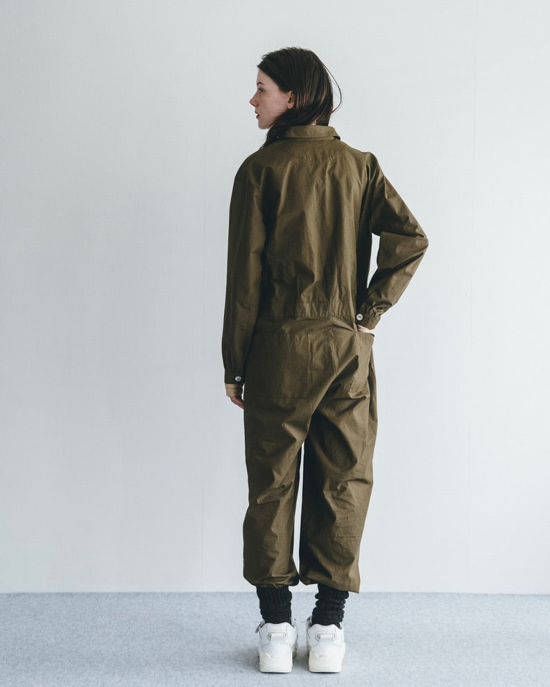 Yukuta Jumpsuit: Khaki