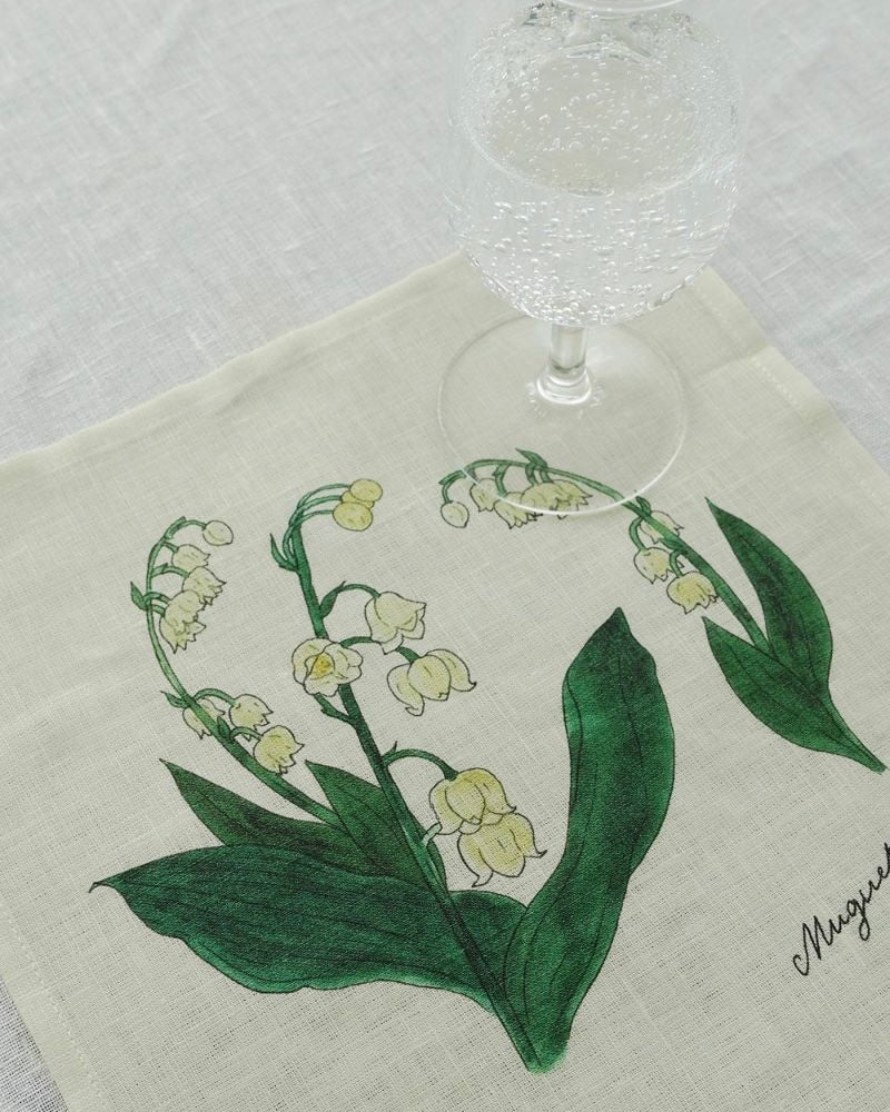 Handkerchief-Isabelle Boinot: Lily of the Valley