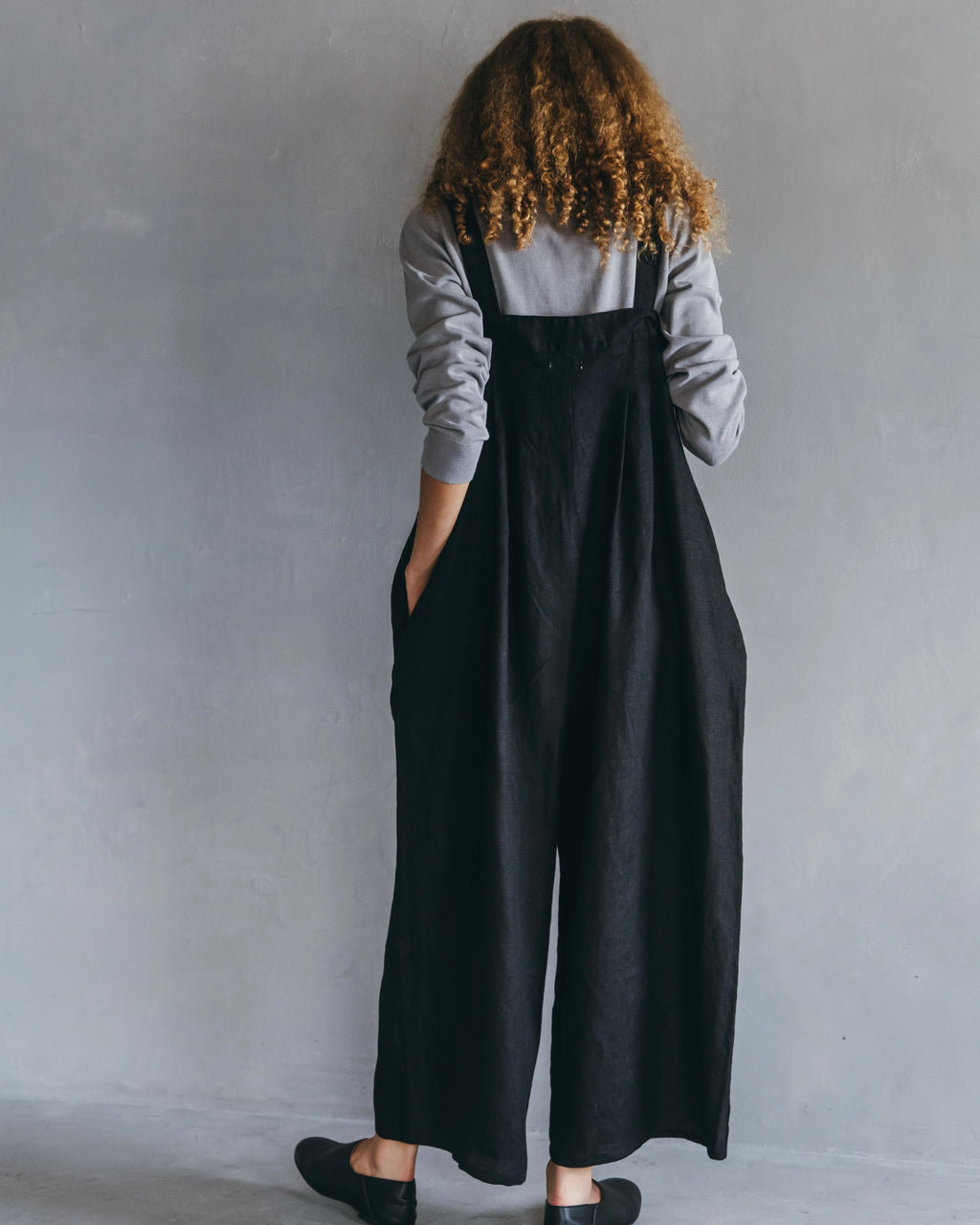 Camila Overall: Black