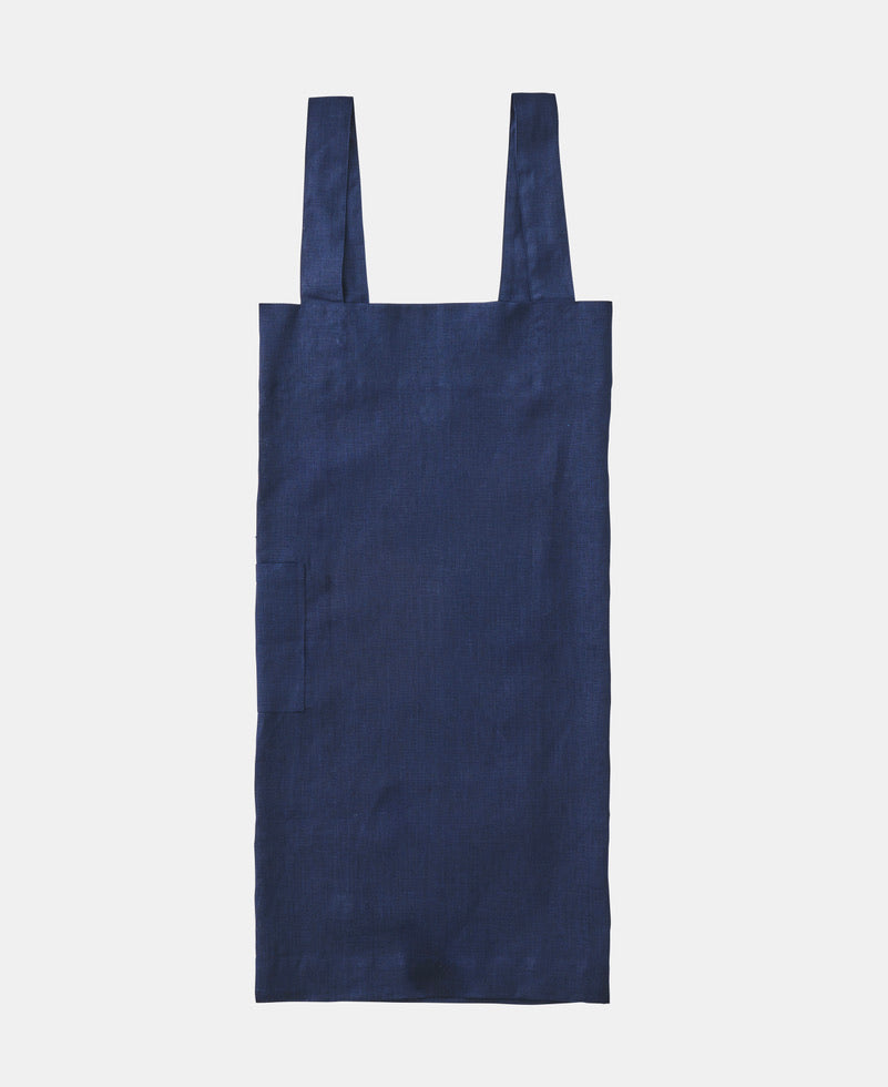 Square Cross Apron: Navy – Shop Fog Linen