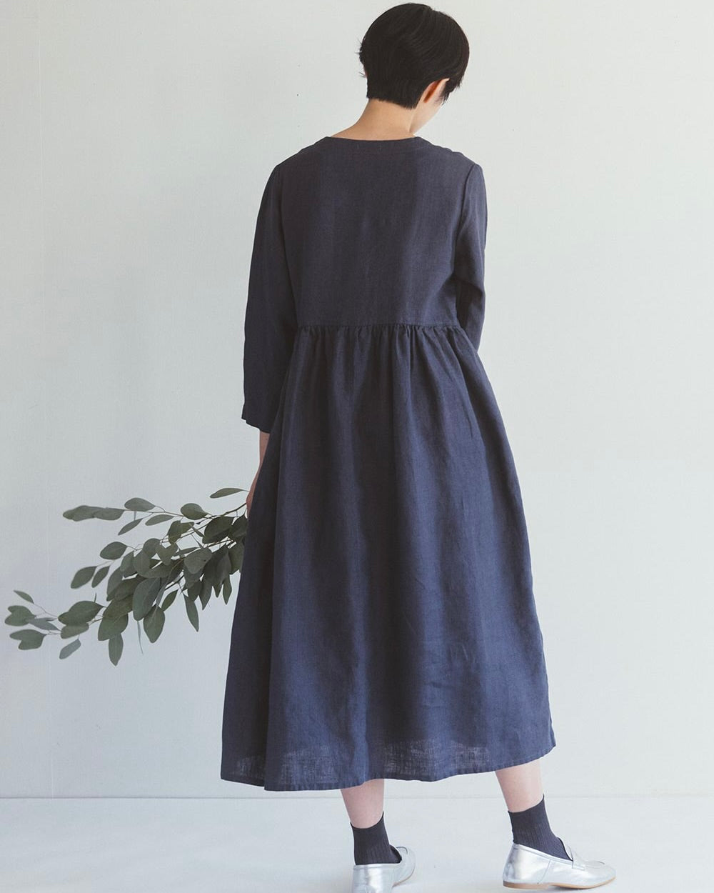 Fiore Dress: Macadam