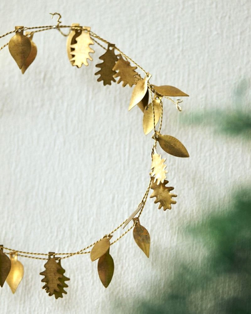 Brass Garland: Leaf