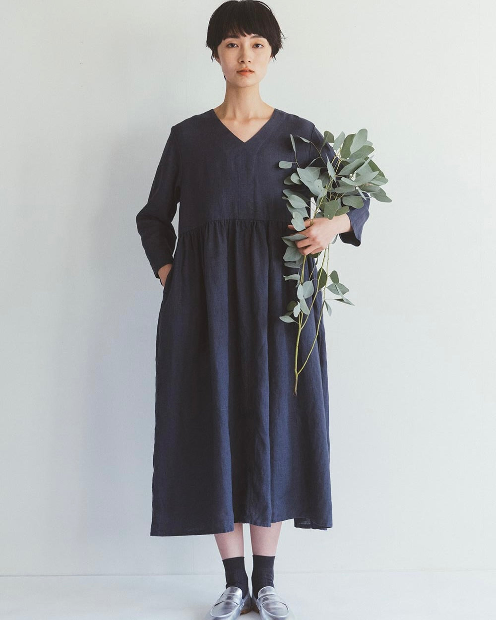 Fiore Dress: Macadam