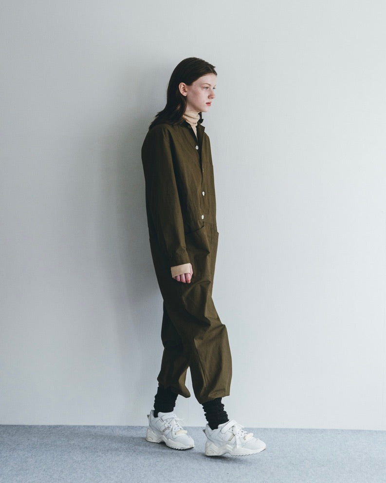 Yukuta Jumpsuit: Khaki