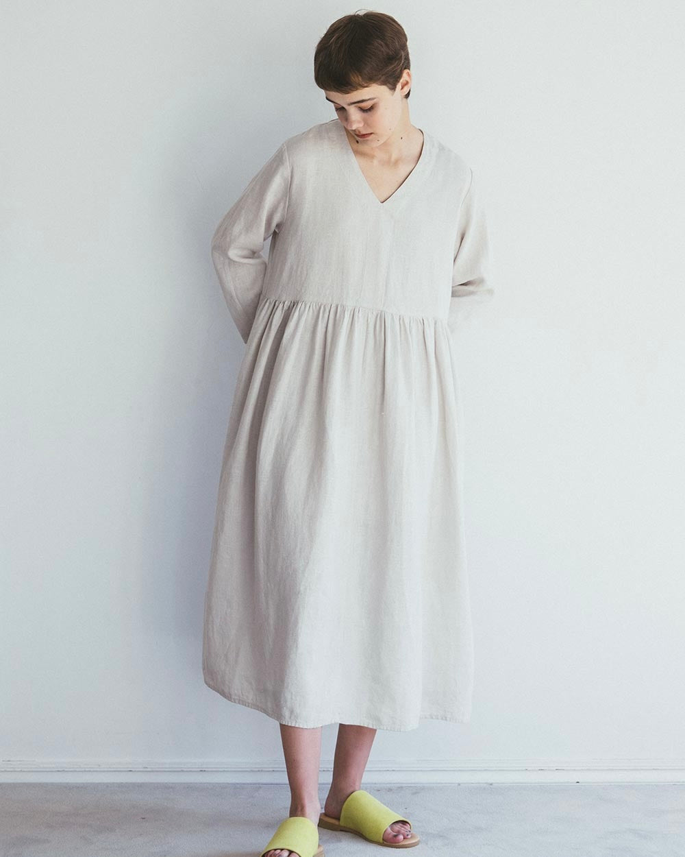 Fiore Dress: Albatre