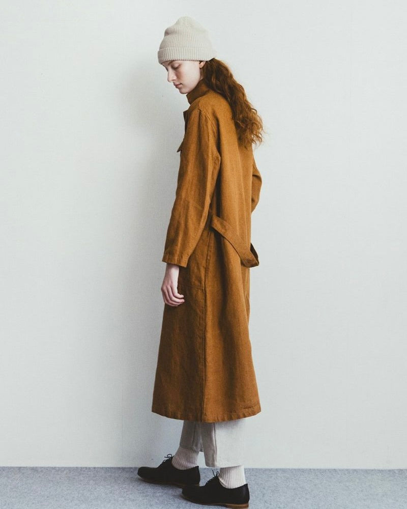 Siiri Work Coat: Ochre