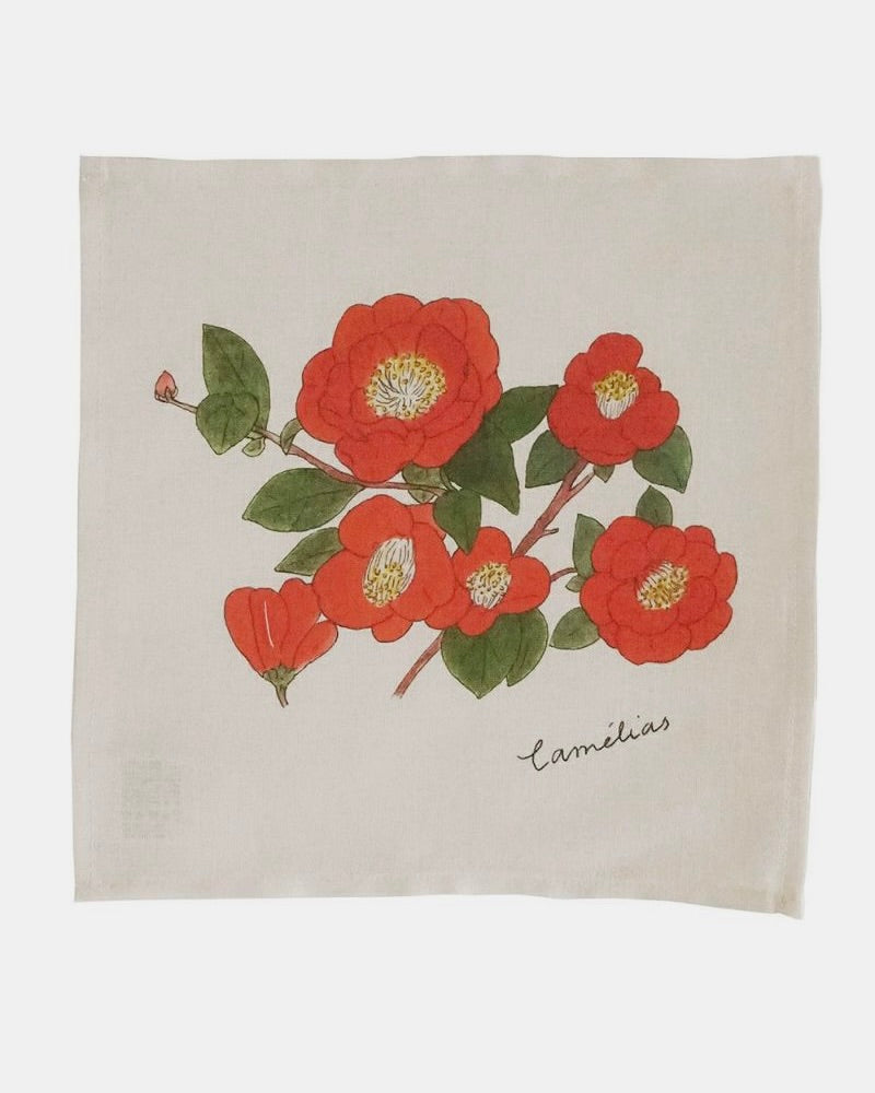 Handkerchief-Isabelle Boinot: Camelia