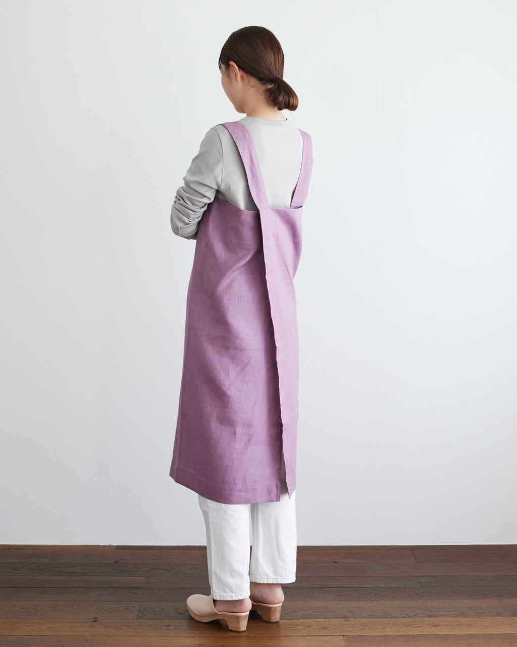 Square Cross Apron: Chelsea Pink – Shop Fog Linen